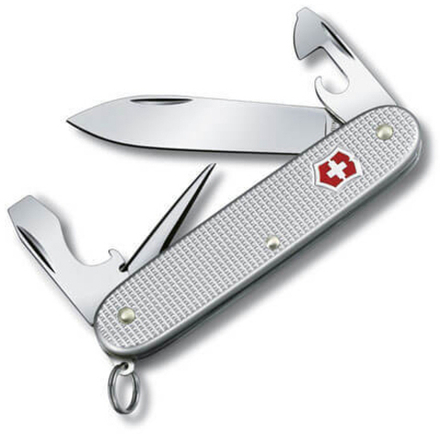 Нож Victorinox Pioneer, 93 мм, 8 функций, серебристый