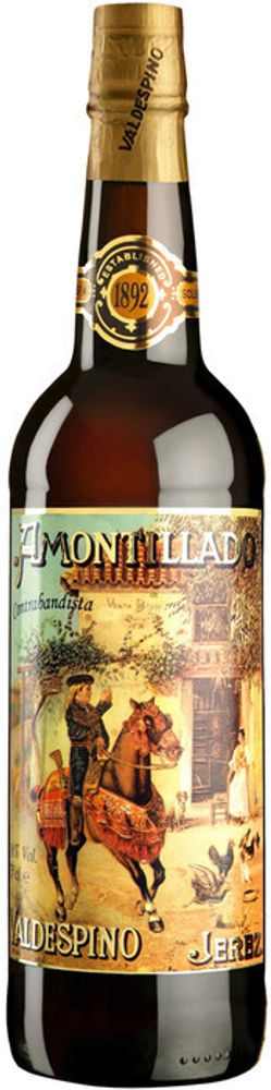 Херес Valdespino Amontillado Contrabandista, 0.75л