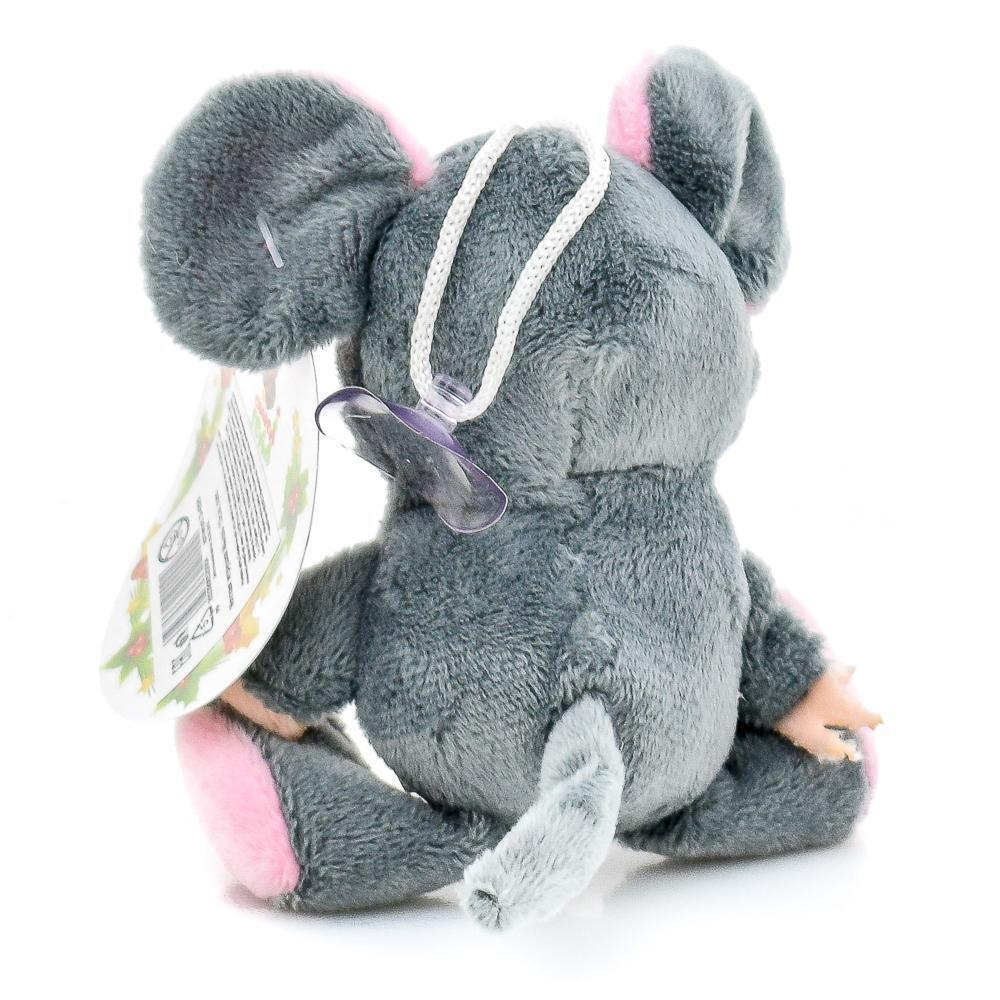Мягкая игрушка Мышь 13 см, пакет D-4525