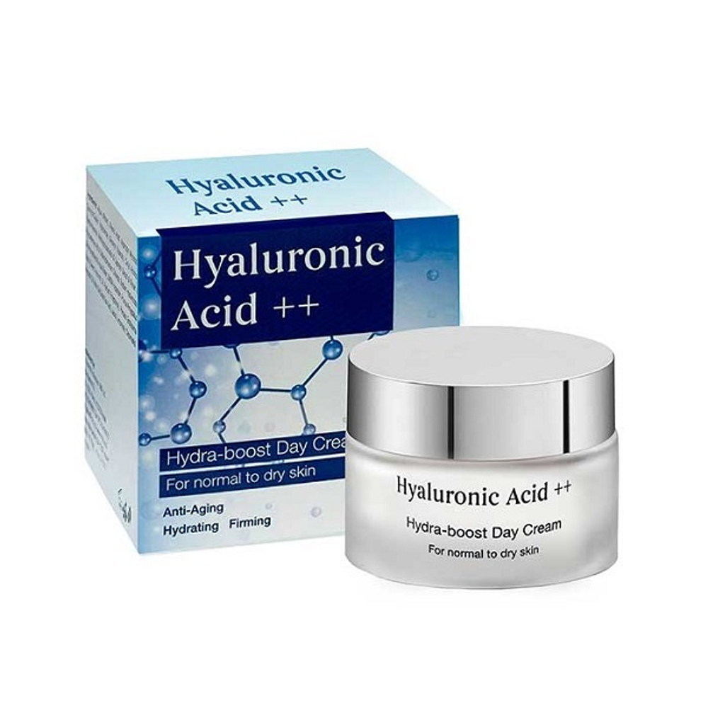 Дневной крем для нормальной и сухой кожи Chic++ Hyaluronic Acid Hydra-Boost Day Cream 50мл