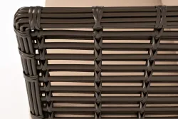 "Валенсия" кресло из искусственного ротанга, цвет бронзовый