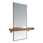 Консоль с зеркалом 3235/ MR2202 из орехового дерева