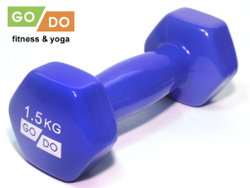 Гантель в виниловой оболочке GO DO