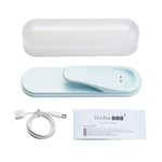 Голубой вибратор 18см для стимуляции зоны G Iroha Fit+ Aonami SMF-01