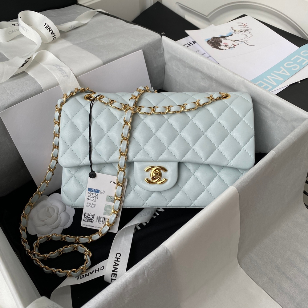 Chane1 Classic Flap Bag 25 cm