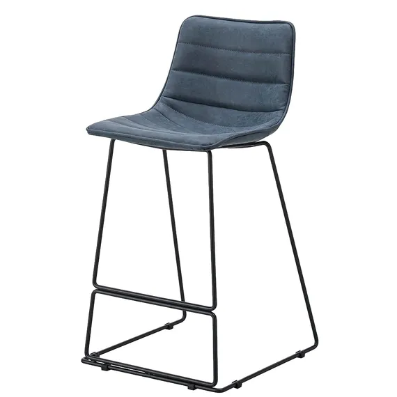 Полубарный стул Asco синий | Купить в Hallberg.ru