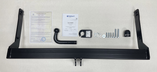 Фаркоп Гарант на Volkswagen Tiguan G-S045 (с 2016 г.в.) (паспорт и сертификат в комплекте)(без электрики)