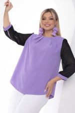 Блуза "Эрлия" (сирень) Б8466 LT Collection
