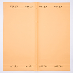 ЛИСТ матовый "Любовь" 57*57см/10шт