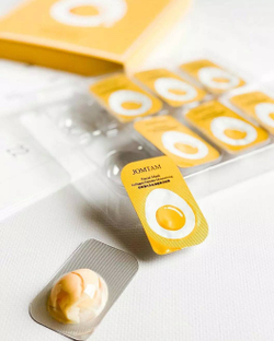 Ночная маска c экстрактом яичного желтка и коллагеновыми пептидами, 5г