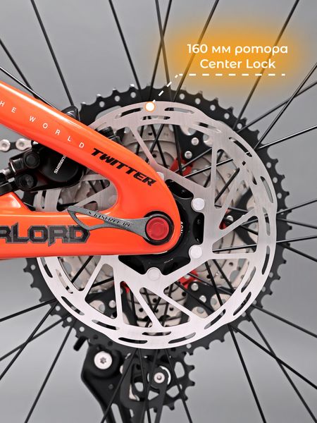 Карбоновый горный велосипед TWITTER DOWNHILL OVERLORD 27,5 M6100-12S