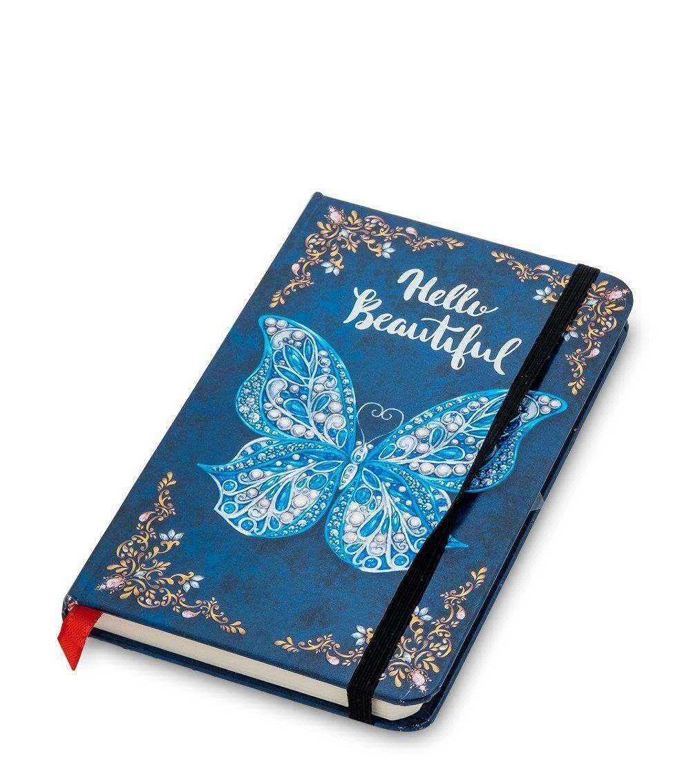 BM-11/4 Блокнот мал. «Бабочки» (3D твердая обложка)