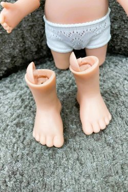 УЦЕНКА1 Кукла Nines виниловая 30см MIA CASE шарнирная без одежды (1210W)