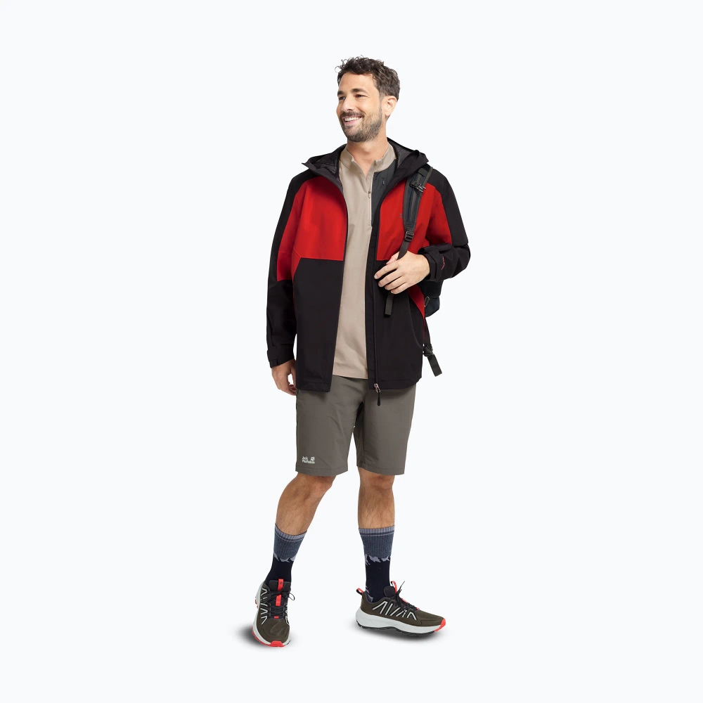 Кроссовки Jack Wolfskin Wild Hike Low obsidian moss