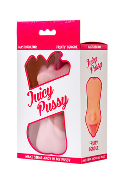 Мастурбатор реалистичный Juicy Pussy Fruity Tongue, рот и вагина