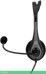 Наушники Oklick HS-M300 черный/серый (1876323)