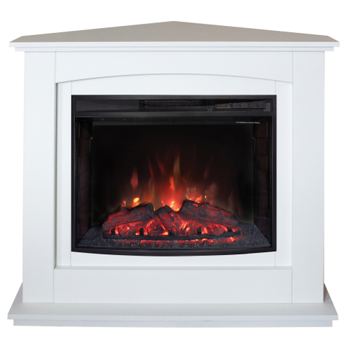 Каминокомплект Real Flame Canada Corner 25,5 WT с очагом Evrika 25,5 (угловой)
