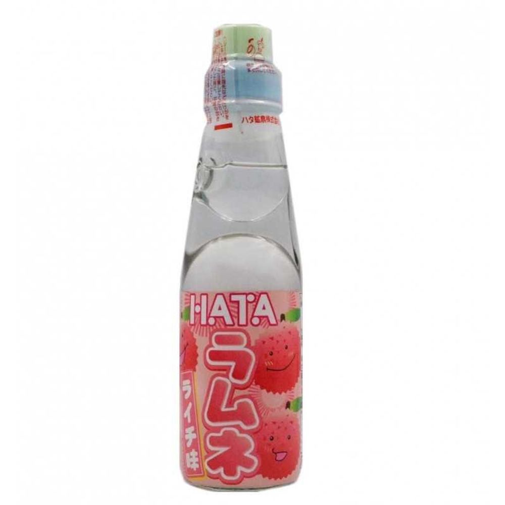 Напиток Рамунэ вкус личи &quot;HATA KOSEN Ramune&quot;, 200 мл, Япония