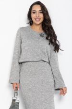 Костюм Портман (серо-бежевый) К12363-25 LT Collection