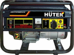 Бензиновый генератор Huter DY5000L, 220/12 В, 4.5кВт [64/1/5]