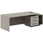 Стол руководителя с тумбой тип 2 VELION