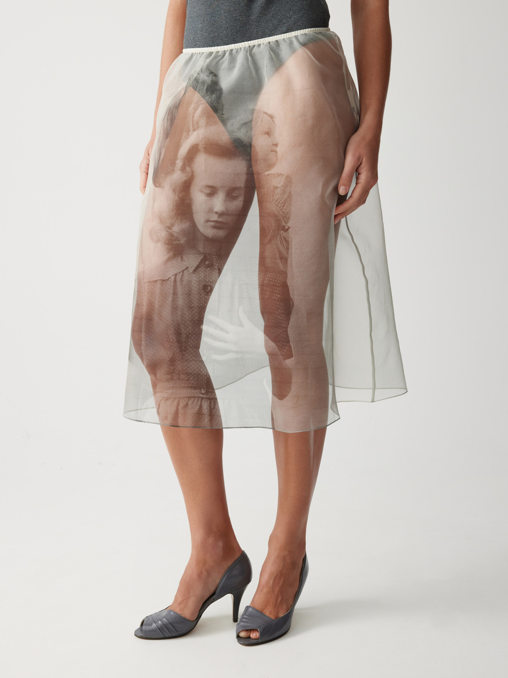 Юбка с принтом