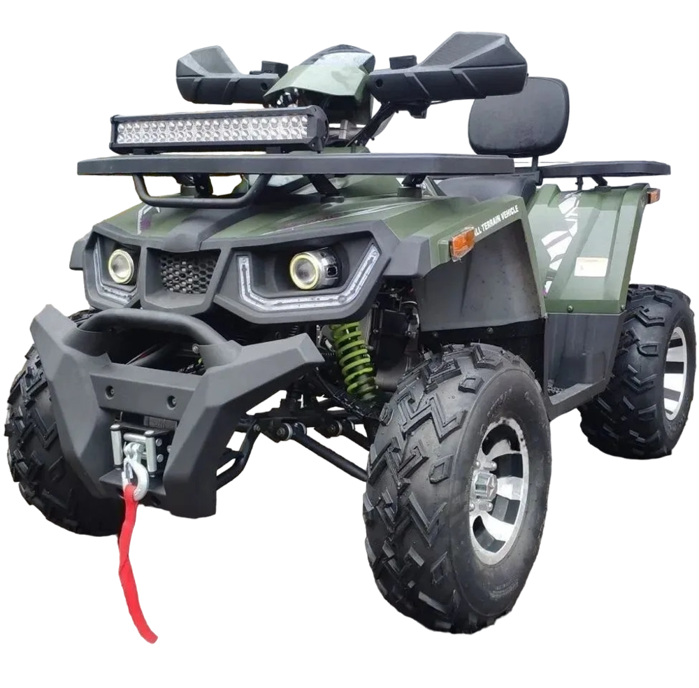 Квадроцикл Avantis Hunter H200 Big Premium (баланс. вал) зеленый