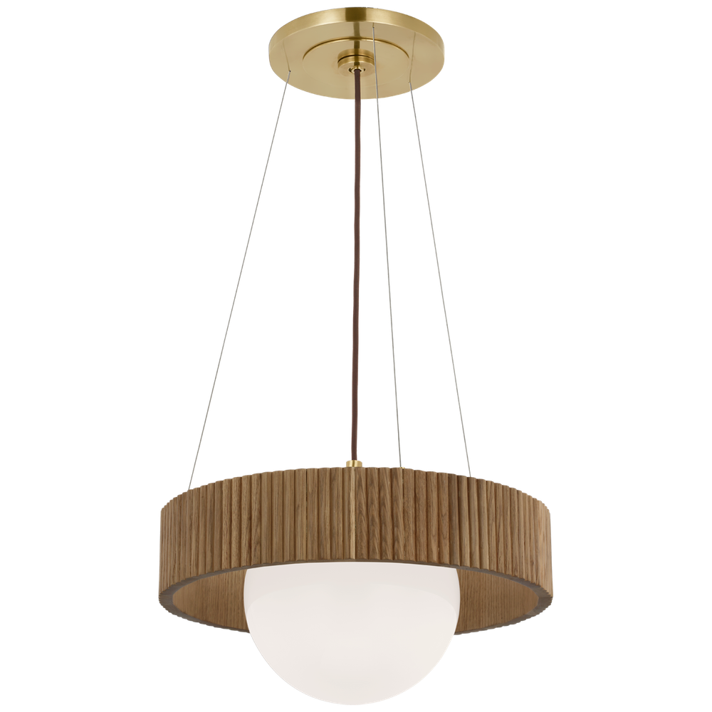 Люстра Visual Comfort Arena 18" Ring and Globe Chandelier