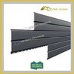 Сайдинг металлический L -Брус VikingMP E- RALL 7024 Графитовый серый 0.5мм