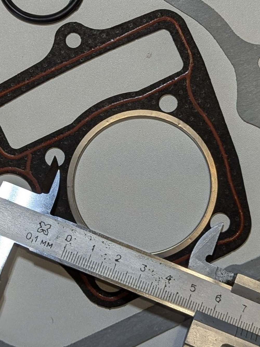 - Комплект прокладок (полный) для мопеда Альфа с двигателем 152FMH 110см3