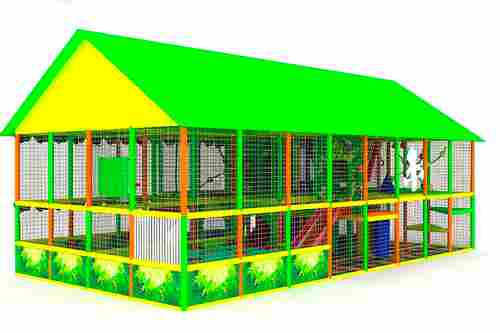 Детский игровой лабиринт с крышей «Кристалл» 9,84×4,92×4,3 м