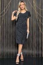 Платье Само совершенство (мерцающий черный) П11966 LT Collection