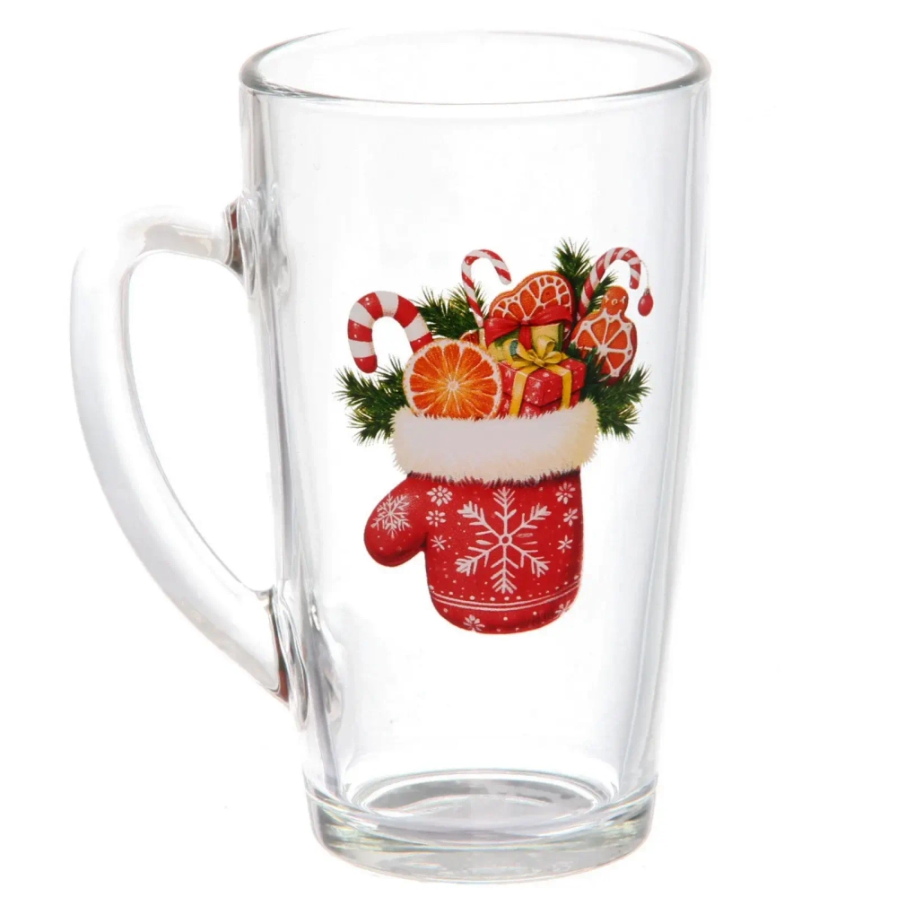 Кружка 400мл «Зимняя фантазия» 6 видов