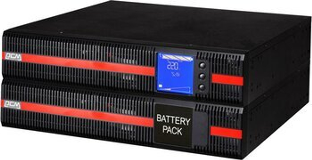 Источники бесперебойного питания (UPS, ИБП) Powercom MRT-6000, Источник бесперебойного питания, 6000 Вт/6000 ВА