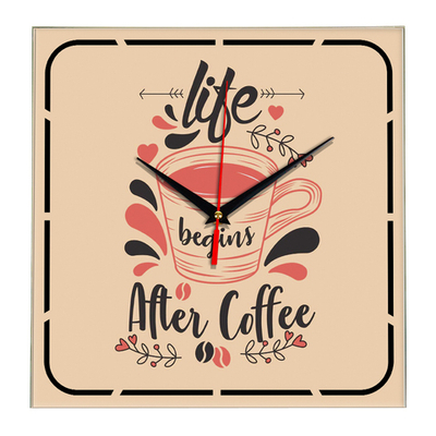 Настенные часы Lite After Coffee