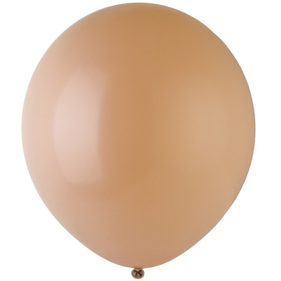 Латексный шар «Бежевый», пастель-экстра, 60 см