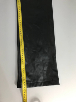 Брюки Zara кожаные утепленные, маркировка XS, визуально на 42 размер