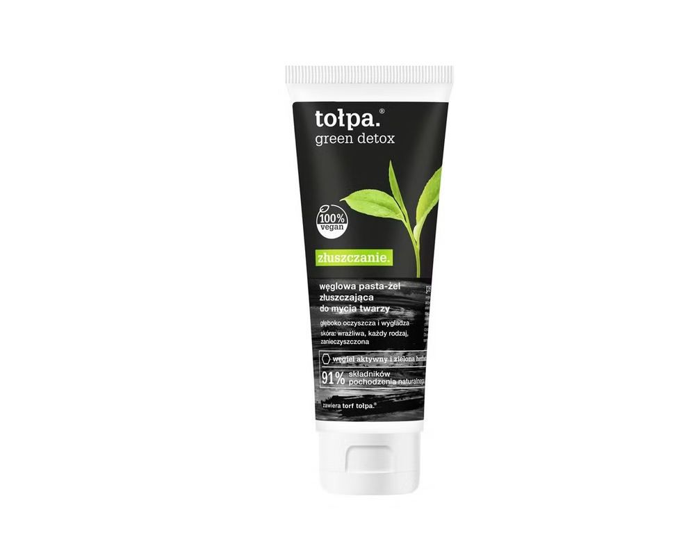 TOLPA GREEN DETOX Очищающая паста с углем и эффектом эксфолиации 125 мл