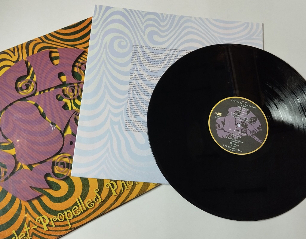 Винтажная виниловая пластинка LP The Soft Machine Jet Propelled Photographs (Italy 1999)