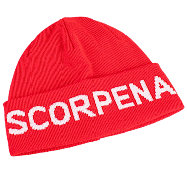 Шапка Scorpena SCO34054017 вязаная Красная