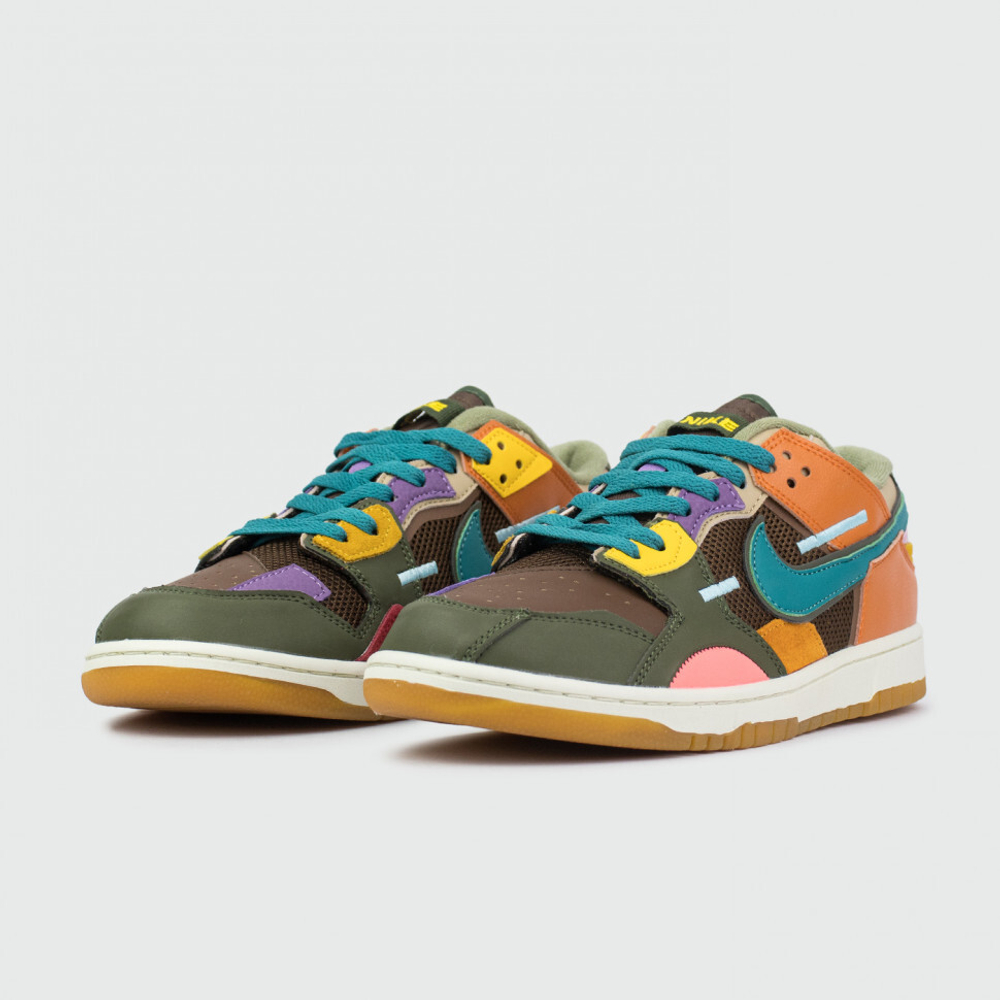 кроссовки Nike Dunk Low Scrap Archeo Brown