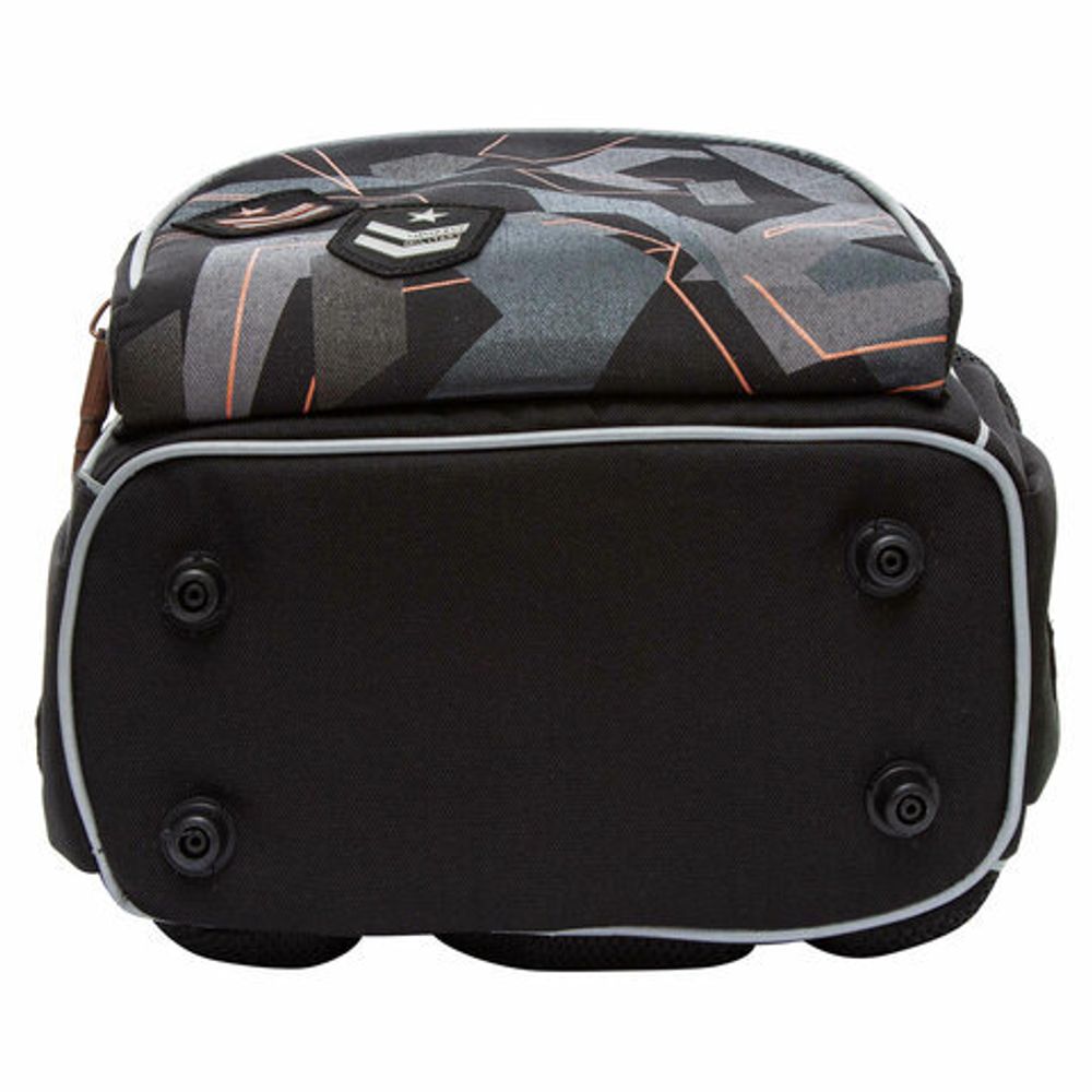 Ранец GRIZZLY анатомическая спинка, с мешком для обуви, для мальчиков, SERIOUS, 33х25х13 см, RAm-485-6/1