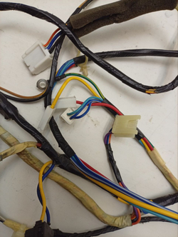 F1068SD кт11 Проводка для стиральной машины LG (direct drive) б/у