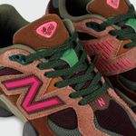 Кроссовки New Balance 9060 Brown Pink Mix Wmns