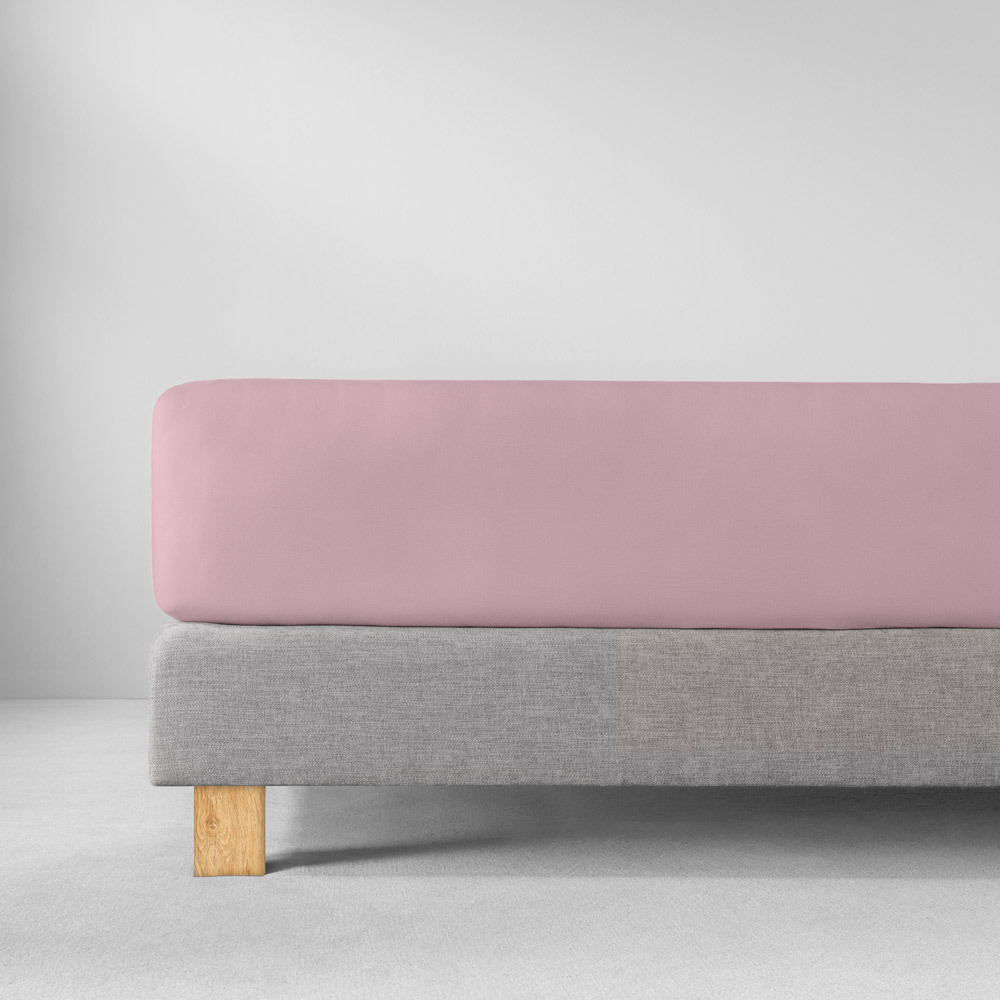 Простыня на резинке 150x200 Estella 950 orchidee розовая