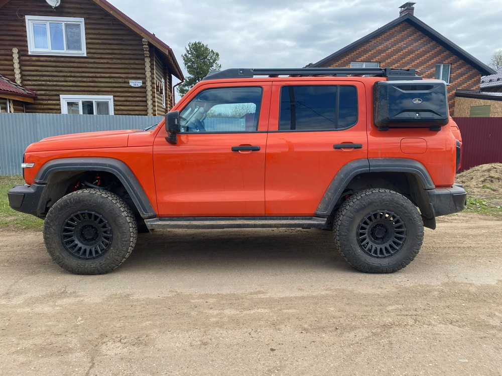 Диски колёсные Beast OffRoad Танк 300 R17 9607 чёрный мат