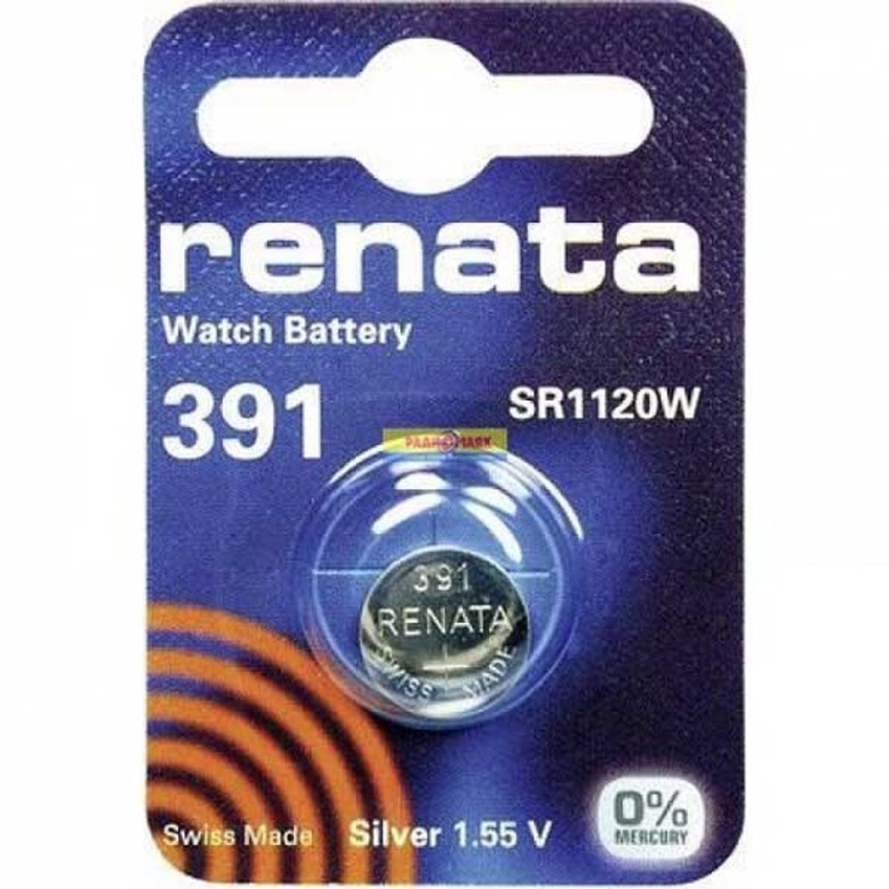 Батарейка для часов Renata 391