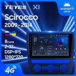 Teyes X1 9"для Volkswagen Scirocco  2009-2014