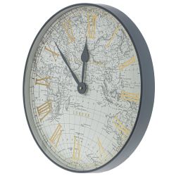 GAEM Часы настенные декоративные, L49,5 W5 H49,5 см, (1xАА не прилаг.)