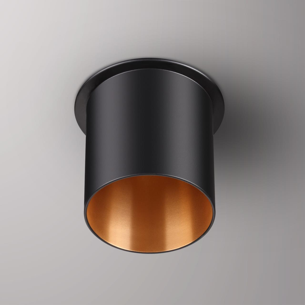 370433 SPOT NT19 515 черный Встраиваемый светильник IP20 GU10 50W 220V BUTT